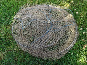 Рыболовный ятерь 6 м с крылом на 2 бочки, &Oslash;50 см ятерь   клило  фото