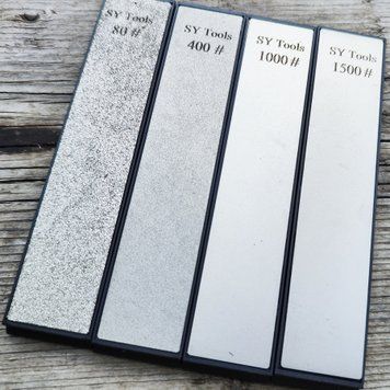 Набор широких алмазных точильных камней (80/400/1000/1500 GRIT) 1019 фото