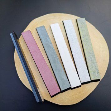 Набор натуральных точильных камней (1500/3000/5000/6000/8000/10000 grit) 5554 фото